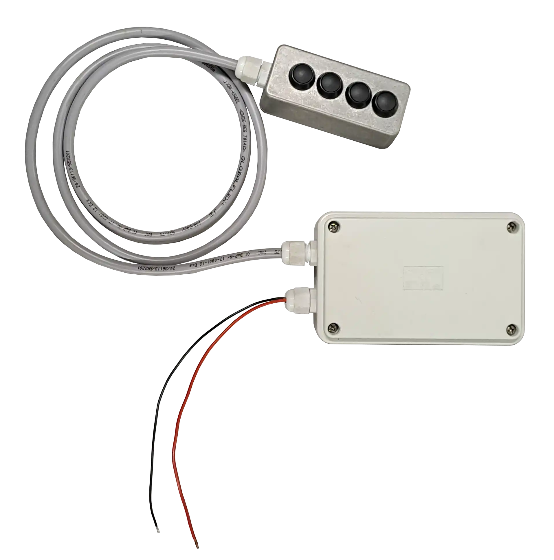 Radio transmitter and controller in cabin (9-32 V)